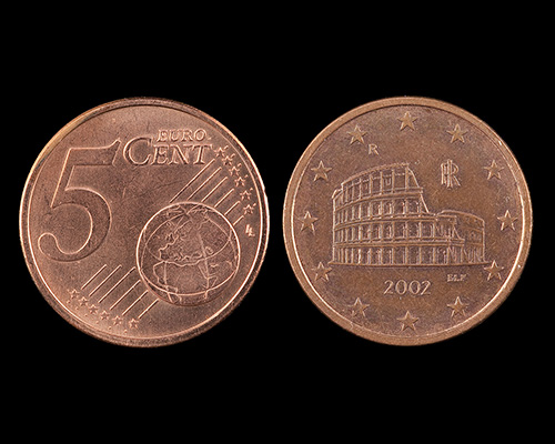 Colosseum euro coin_Rome