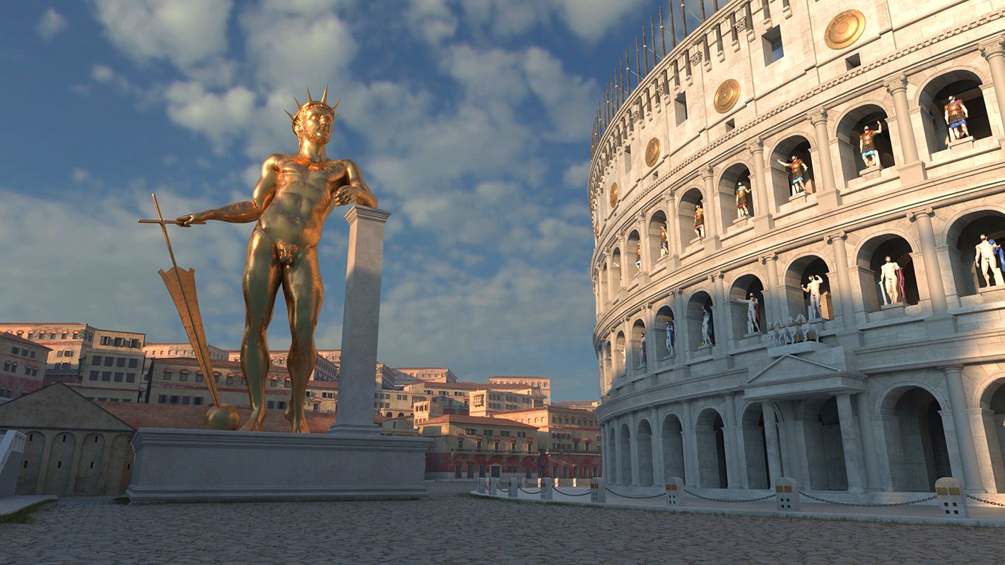 Rome Colosseum Ruins - 3D Model by SQUIR, image size:1422x800