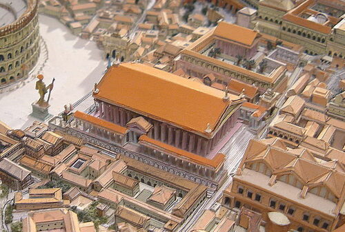 TEMPLE VENUS AND ROMA TEMPLE VENUS AND ROMA